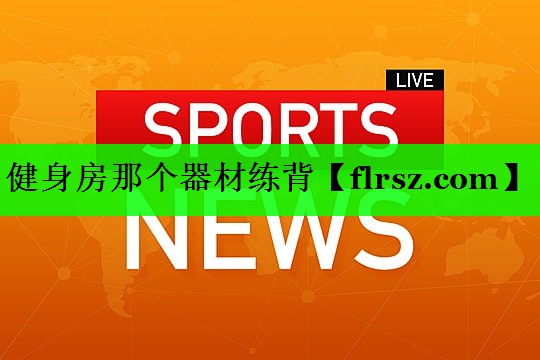 健身房那个器材练背