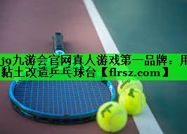 用黏土改造乒乓球台
